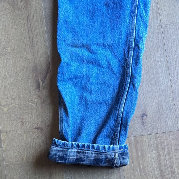 Mens Carhartt Jeans with Flannel Lining - Picture 6 of 6